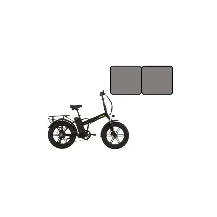 BİSAN E-FOLDİNG GAZ KOLLU F4 ELEKTRİKLİ KATLANIR BİSİKLET 43CM MD 20 JANT 7 VİTES METALİK GRİ GRİ
