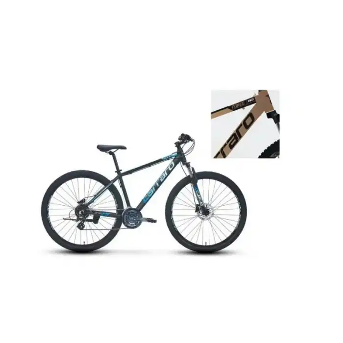 CARRARO FORCE 650 ERKEK DAĞ BİSİKLETİ 381H HD 26 JANT 24 VİTES BRONZ SİYAH BEYAZ