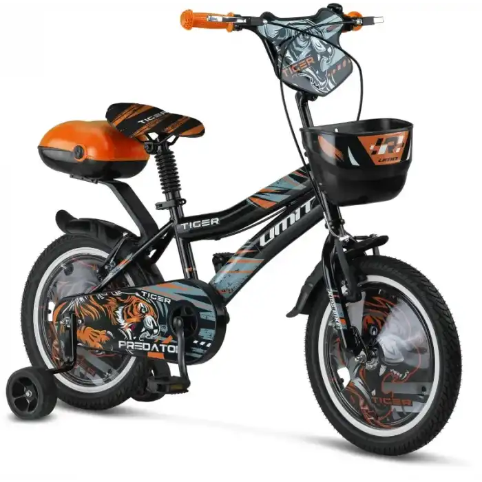 ÜMİT 1645 TIGER-V-ERKEK ÇOCUK BİSİKLETİ 16 JANT SİYAH