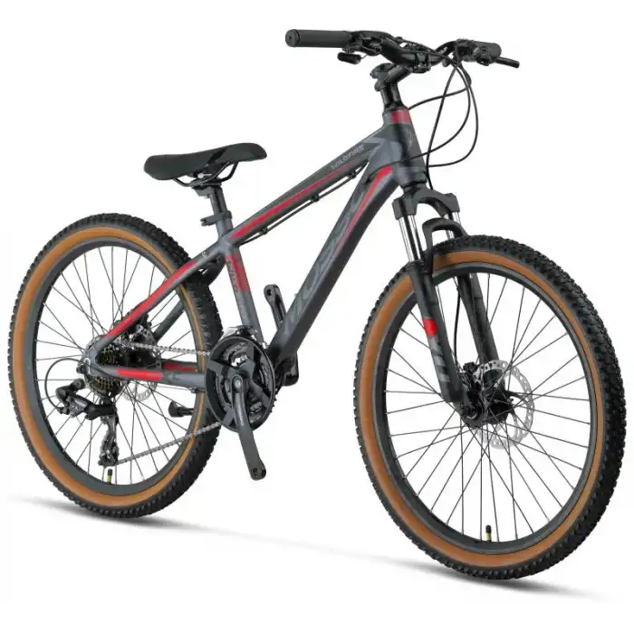MOSSO WILDFIRE M-24-HD ERKEK DAĞ BİSİKLETİ 330H 24 JANT 21 VİTES MAT ANTRASİT