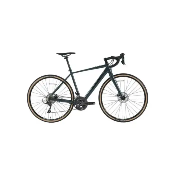 BİSAN ALL TRAIL GRX600 ERKEK YARIŞ BİSİKLETİ 500H HD 28 JANT 22 VİTES PARLAK GRİ SİYAH
