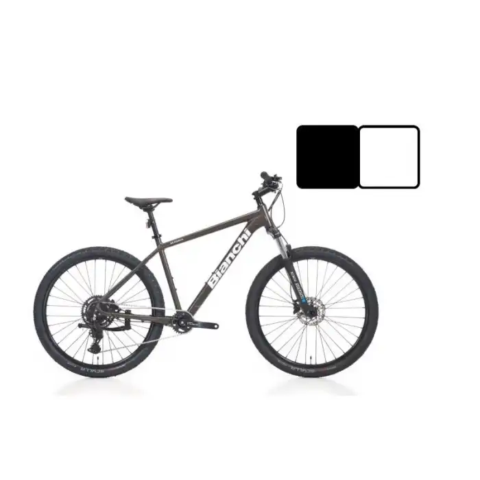 BIANCHI MAGMA 27.2 CUES ERKEK DAĞ BİSİKLETİ 480H HD 27.5 JANT 9 VİTES KZ SİYAH BEYAZ