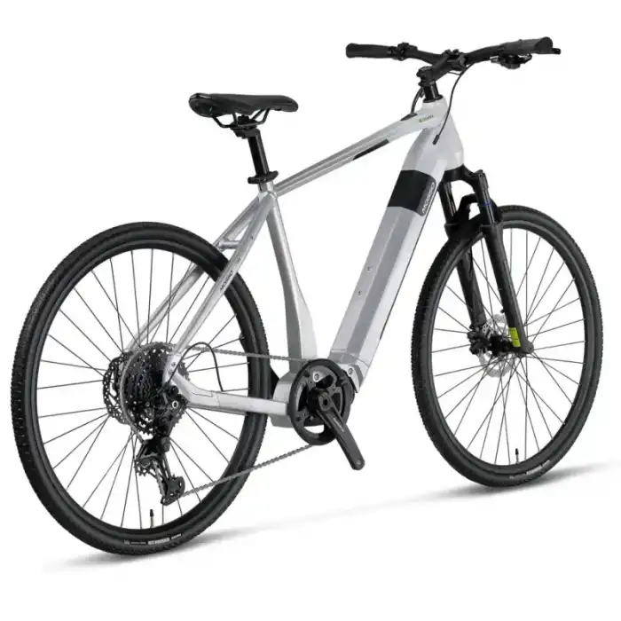 MOSSO E-LEGARDA ELEKTRİKLİ ŞEHİR BİSİKLET 520H HYD 28 JANT 10 VİTES WHITE SILVER