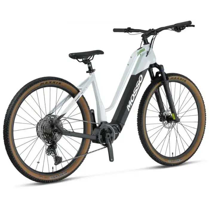 MOSSO E-LUPRA ELEKTRİKLİ KADIN DAĞ BİSİKLET 430H HD 28 JANT 11 VİTES WHITE BLACK