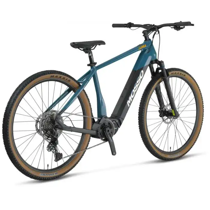 MOSSO E-LUPRA ELEKTRİKLİ ERKEK DAĞ BİSİKLET 480H HD 28 JANT 11 VİTES BLUE BLACK