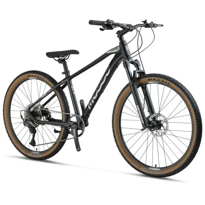 MOSSO BLACK EDITION-27 CUES ERKEK DAĞ BİSİKLETİ 406H HD 27.5 JANT 10 VİTES MAT SİYAH CHROME