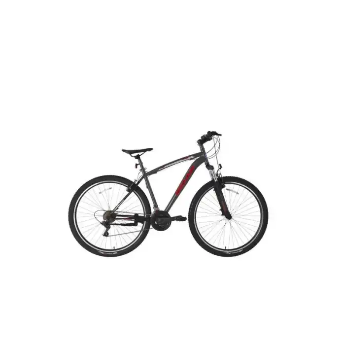BİSAN LEON ERKEK DAĞ BİSİKLETİ 48CM V 27.5 JANT 21 VİTES MAT GRİ TURUNCU