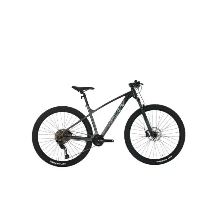 BİSAN BOLD 11.2 ERKEK DAĞ BİSİKLETİ 43CM HD 27.5 JANT 22 VİTES SİYAH GRİ GRİ