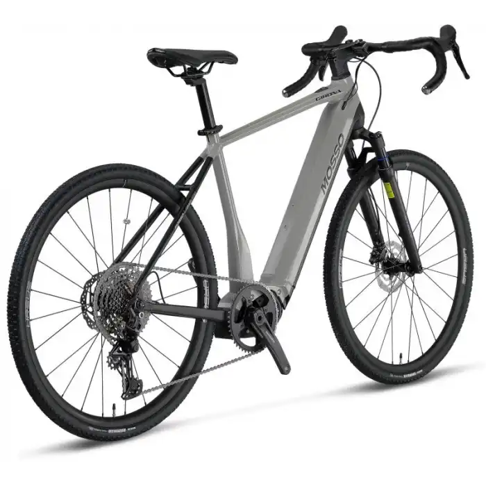MOSSO E-GIRONA GVL ELEKTRİKLİ BİSİKLET 550H HD 28 JANT 11 VİTES GRAY BLACK