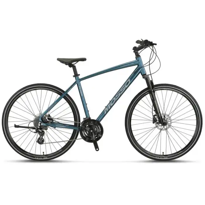 MOSSO LEGARDA-PRO-X24-MSM ERKEK ŞEHİR BİSİKLETİ 560H HD 28 JANT 24 VİTES MAVİ GÜMÜŞ