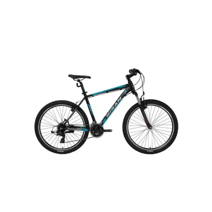 BİSAN MTX 7050 ERKEK DAĞ BİSİKLETİ 48CM V 29 JANT 21 VİTES MAT SİYAH MAVİ