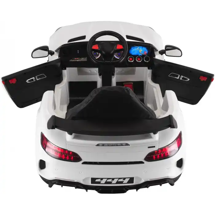BABYHOPE 444 GTR SPORT 12V UZAKTAN KUMANDALI AKÜLÜ ARABA BEYAZ