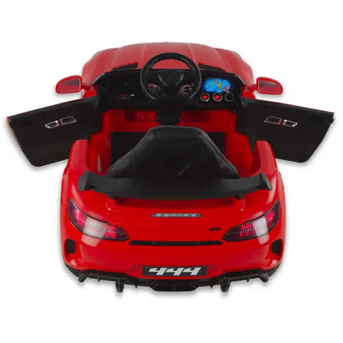 BABYHOPE 444 GTR SPORT 12V UZAKTAN KUMANDALI AKÜLÜ ARABA KIRMIZI