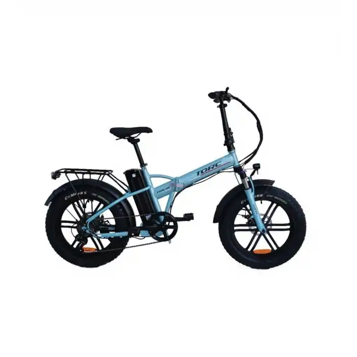 TORC TRC-10 GAZ KOLLU ELEKTRİKLİ KATLANIR BİSİKLET 420H HD 20 JANT 7 VİTES METALİK TURKUAZ SİYAH BEYAZ KIRMIZI