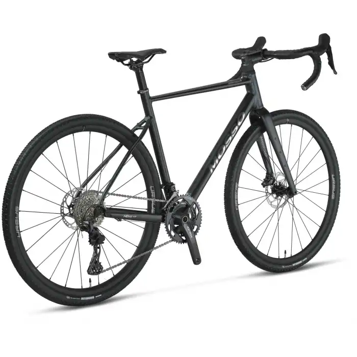 MOSSO GVL703 GRX820 ERKEK YARIŞ BİSİKLETİ 530H HD 28 JANT 24 VİTES MAT SİYAH GRİ