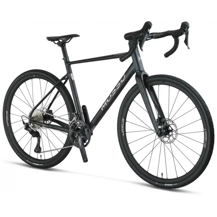 MOSSO GVL703-GRX820 ERKEK YARIŞ BİSİKLETİ 560H HD 28 JANT 24 VİTES MAT SİYAH GRİ