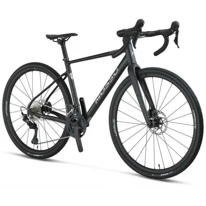 MOSSO GVL703-GRX610 ERKEK YARIŞ BİSİKLETİ 500H HD 28 JANT 24 VİTES MAT SİYAH GRİ
