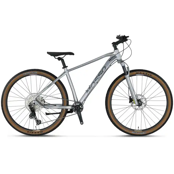 MOSSO CHROME EDITION-27 DEORE ERKEK DAĞ BİSİKLETİ 457H HD 27.5 JANT 12 VİTES SİLVER CHROME