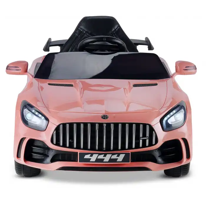 BABYHOPE 444 GTR SPORT 12V UZAKTAN KUMANDALI AKÜLÜ ARABA PEMBE