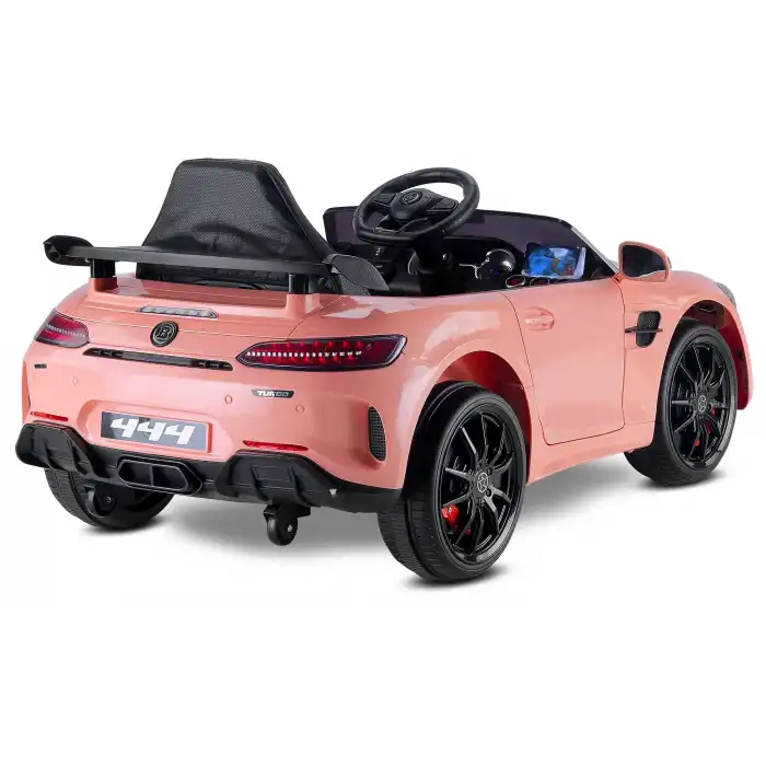 BABYHOPE 444 GTR SPORT 12V UZAKTAN KUMANDALI AKÜLÜ ARABA PEMBE