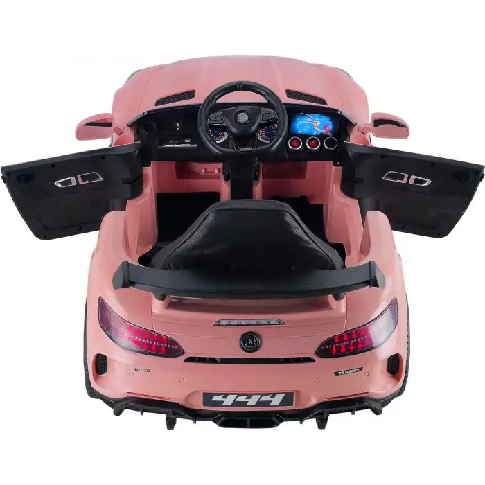 BABYHOPE 444 GTR SPORT 12V UZAKTAN KUMANDALI AKÜLÜ ARABA PEMBE