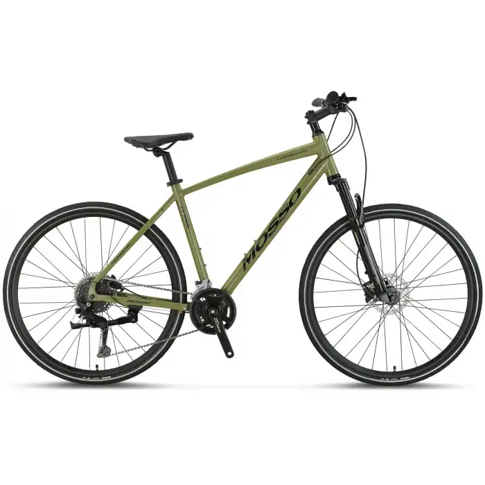 MOSSO LEGARDA-PRO-X18-MSM ERKEK ŞEHİR BİSİKLETİ 460H HD 28 JANT 18 VİTES YEŞİL SİYAH