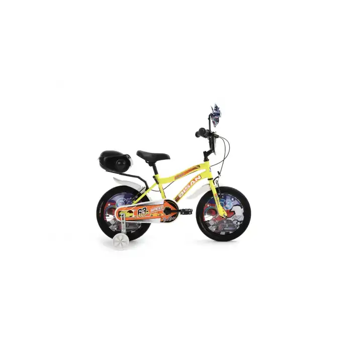 BİSAN BOBO ÇOCUK BİSİKLETİ 26CM 16 JANT SARI TURUNCU