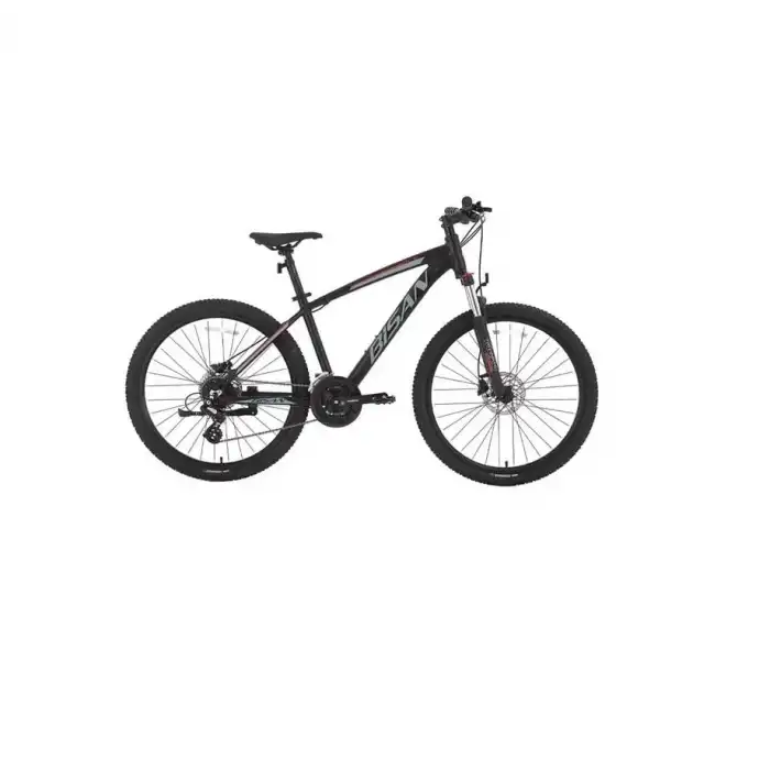 BİSAN MTX 7300 ERKEK DAĞ BİSİKLETİ 43 CM HD 29 JANT 24 VİTES MAT SİYAH GRİ