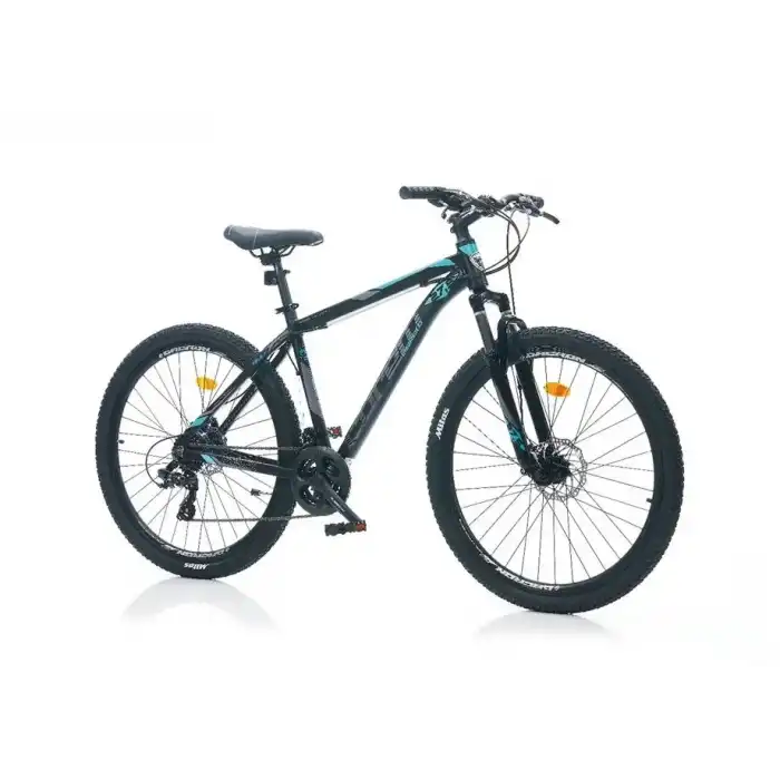 CORELLİ FELİX 2.2 ERKEK DAĞ BİSİKLETİ 355H MD 24 JANT 24 VİTES SİYAH MAVİ TURKUAZ