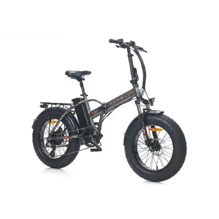 CORELLİ VONIQ FAT BIKE ELEKTRİKLİ KATLANIR BİSİKLET  42CM MD 20 JANT 8 VİTES GRİ