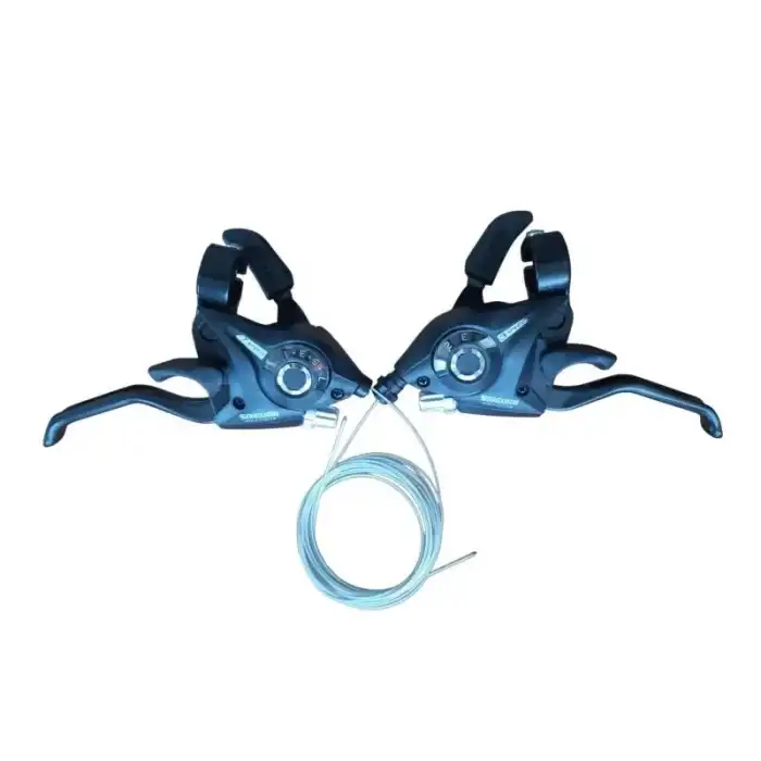FORTE GT YD-KD-76 BİSİKLET VİTES KOLU SET SAIGUAN 7-3 VİTES SAĞ-SOL  SİYAH