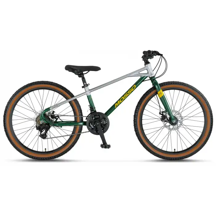MOSSO DEMARCH M-24-MD ERKEK DAĞ BİSİKLETİ  280H 24 JANT 21 VİTES SİLVER GREEN