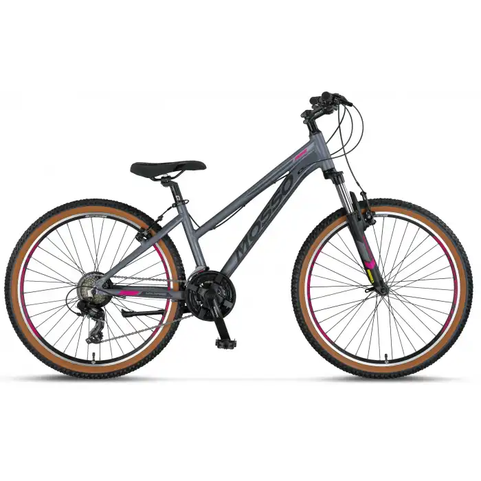 MOSSO WILDFIRE L-26-V KADIN DAĞ BİSİKLETİ 355H V 26 JANT 21 VİTES MAT ANTRASİT