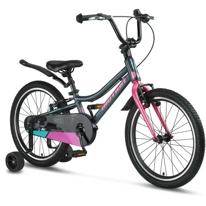 ÜMİT 1674 MOTION KIZ ÇOCUK BİSİKLETİ V 16 JANT ANTRASİT PEMBE