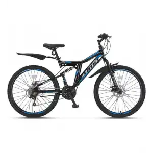 ÜMİT 2638 BLACKRIDER 2D ERKEK DAĞ BİSİKLETİ MD 26 JANT 21 VİTES SİYAH İNDİGO