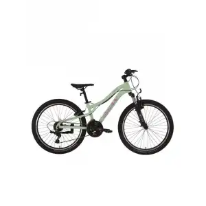 BİSAN KDX 2800-V KADIN DAĞ BİSİKLETİ 30CM V 24 JANT 21 VİTES MİNT YEŞİL PEMBE BEYAZ