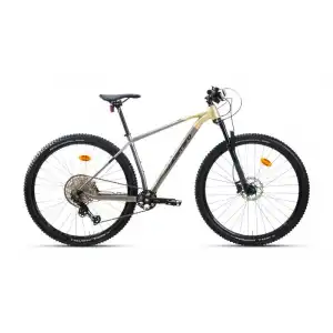 CARRARO BIG 912 D PRO ERKEK DAĞ BİSİKLETİ 440H HD 29 JANT 12 VİTES DI2 METALİK GRİ ALTIN SİYAH