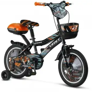 ÜMİT 1645 TIGER-V-ERKEK ÇOCUK BİSİKLETİ 16 JANT SİYAH