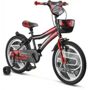 ÜMİT 1602 TREND-Y-BMX-SEPET-V-ERKEK ÇOCUK BİSİKLETİ 16 JANT SİYAH KIRMIZI