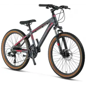 MOSSO WILDFIRE M-24-HD ERKEK DAĞ BİSİKLETİ 330H 24 JANT 21 VİTES MAT ANTRASİT