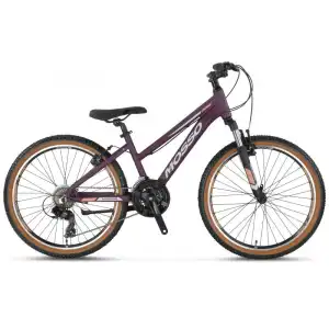 MOSSO WILDFIRE L-24-V KADIN DAĞ BİSİKLETİ 330H 24 JANT 21 VİTES MAT MOR