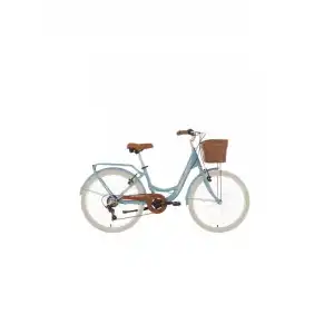 BİSAN SORRENTO-S KADIN ŞEHİR BİSİKLETİ 36CM V 24 JANT 7 VİTES BEBE MAVİ SİLVER