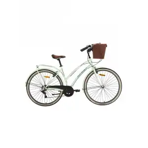 BİSAN SERENITY S KADIN ŞEHİR BİSİKLETİ 48CM V 28 JANT 7 VİTES MİNT YEŞİL SİYAH