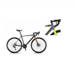 MOSSO GVL700-GRX400 ERKEK YARIŞ BİSİKLETİ 580H HD 28 JANT 20 VİTES ANTRASIT-LIME