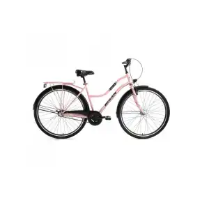 BİSAN BELLA KADIN ŞEHİR BİSİKLETİ 42CM V 26 JANT 3 VİTES PUDRA PEMBE SİYAH