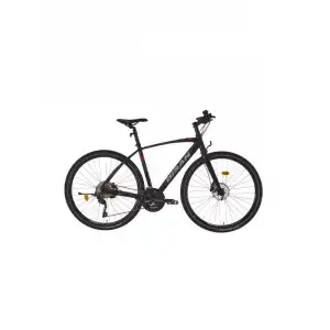 BİSAN TRX 8600 DEORE ERKEK ŞEHİR BİSİKLETİ 54CM HD 28 JANT 30 VİTES PARLAK SİYAH KIRMIZI