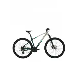 BİSAN BOLD 8.3 ERKEK DAĞ BİSİKLETİ 43CM HD 27.5 JANT 24 VİTES GRİ KOYU YEŞİL KROM