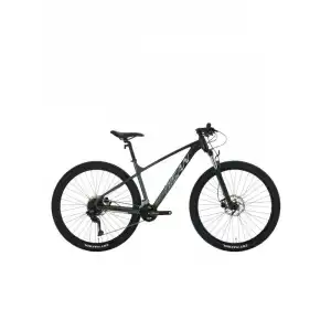 BİSAN BOLD 9.2 ERKEK DAĞ BİSİKLETİ 48CM HD 29 JANT 18 VİTES SİYAH GRİ GRİ