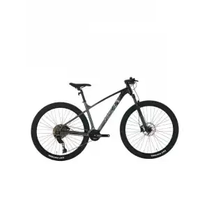 BİSAN BOLD 11.2 ERKEK DAĞ BİSİKLETİ 43CM HD 27.5 JANT 22 VİTES SİYAH GRİ GRİ
