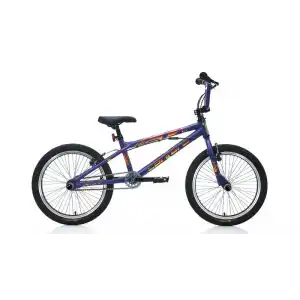 CARRARO ÖZEL SERİ RAVE BMX BİSİKLET 270H V 20 JANT 1 VİTES MAT MOR HOLOGRAM